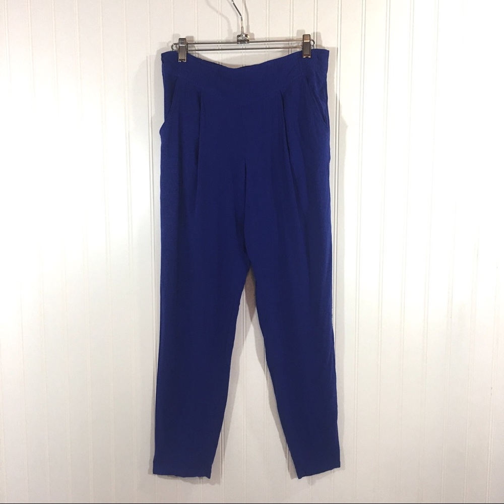 Free People Palazzo Pants, Blue, Size Small